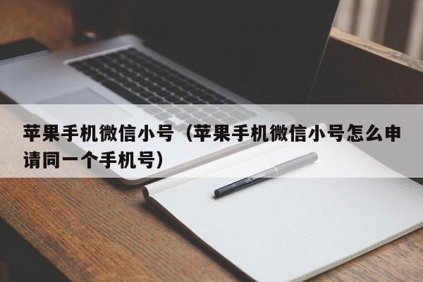 苹果手机微信小号（苹果手机微信小号怎么申请同一个手机号）