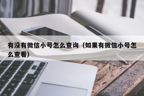 有没有微信小号怎么查询（如果有微信小号怎么查看）