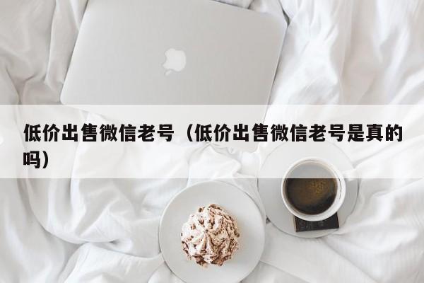 低价出售微信老号（低价出售微信老号是真的吗）