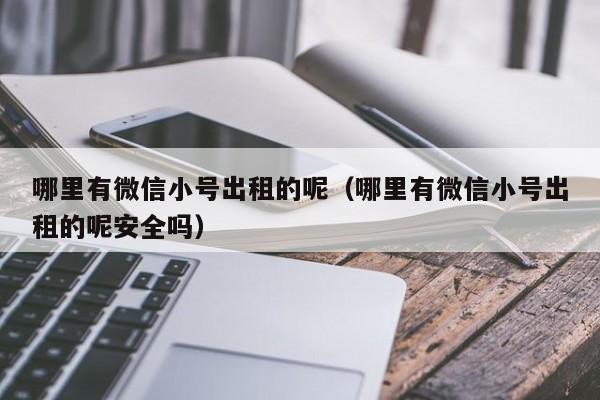 哪里有微信小号出租的呢（哪里有微信小号出租的呢安全吗）