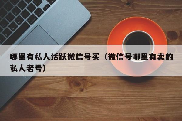 哪里有私人活跃微信号买（微信号哪里有卖的私人老号）