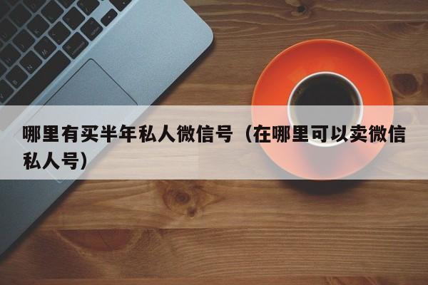 哪里有买半年私人微信号（在哪里可以卖微信私人号）
