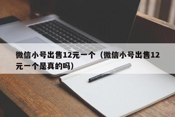 微信小号出售12元一个（微信小号出售12元一个是真的吗）