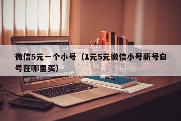 微信5元一个小号（1元5元微信小号新号白号在哪里买）
